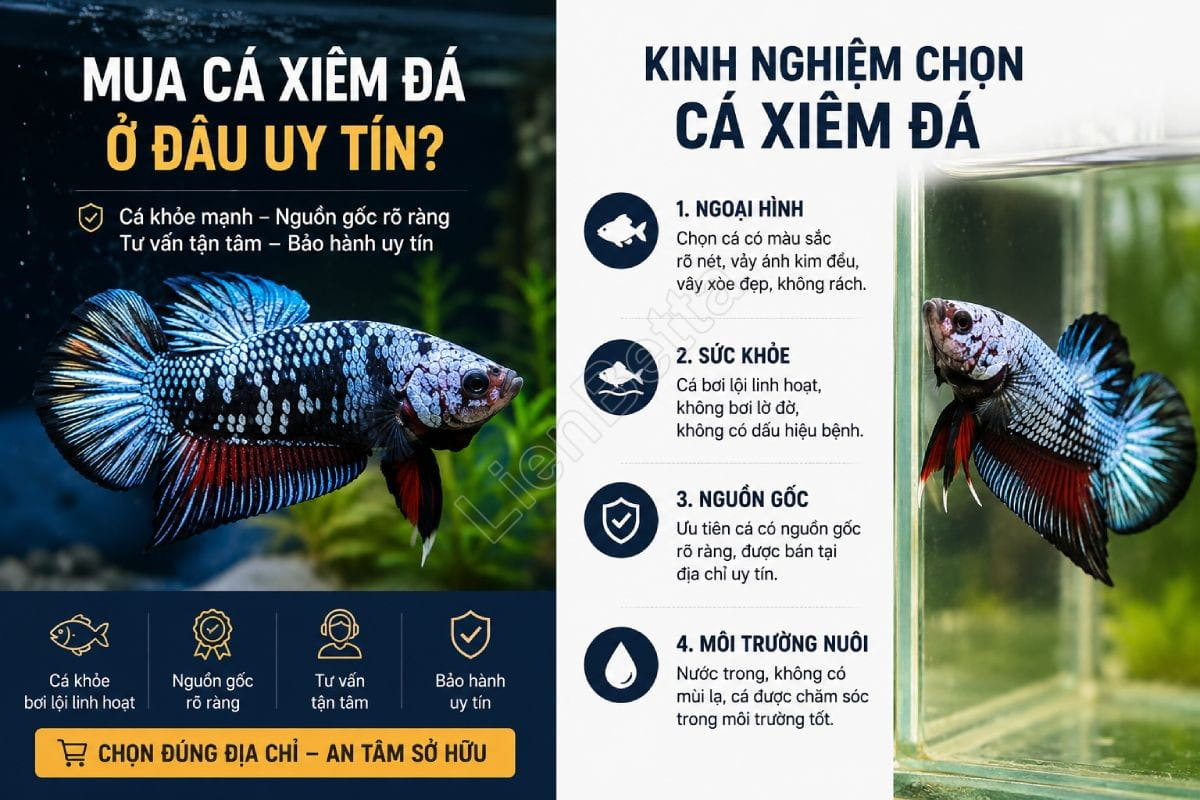 Mua Cá Xiêm Đá Ở Đâu Uy Tín? Kinh Nghiệm Chọn Cá Xiêm Đá 1 Where to Buy Fighting Bettas from a Trusted Source?