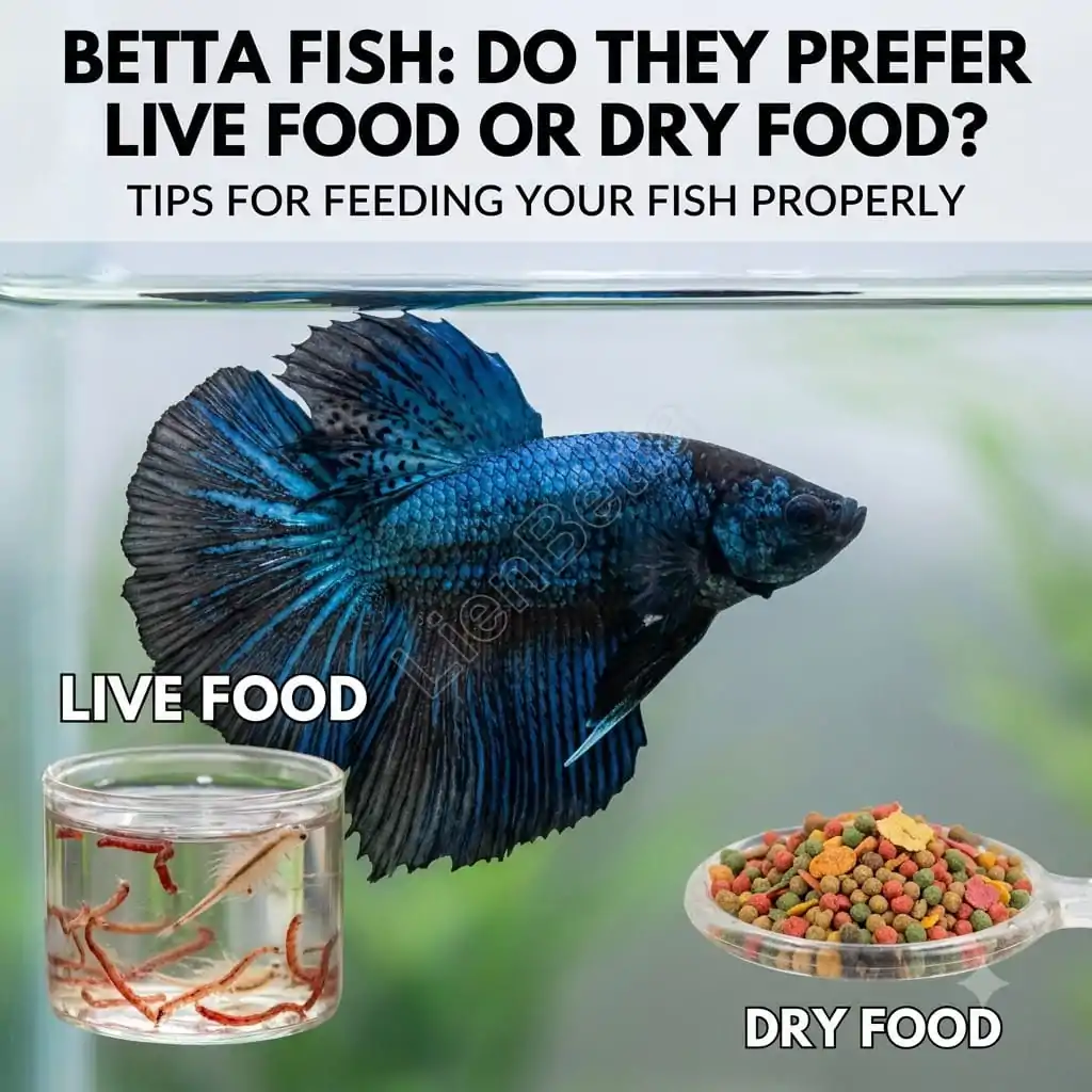 Betta Fish: Do They Prefer Live Food or Dry Food?