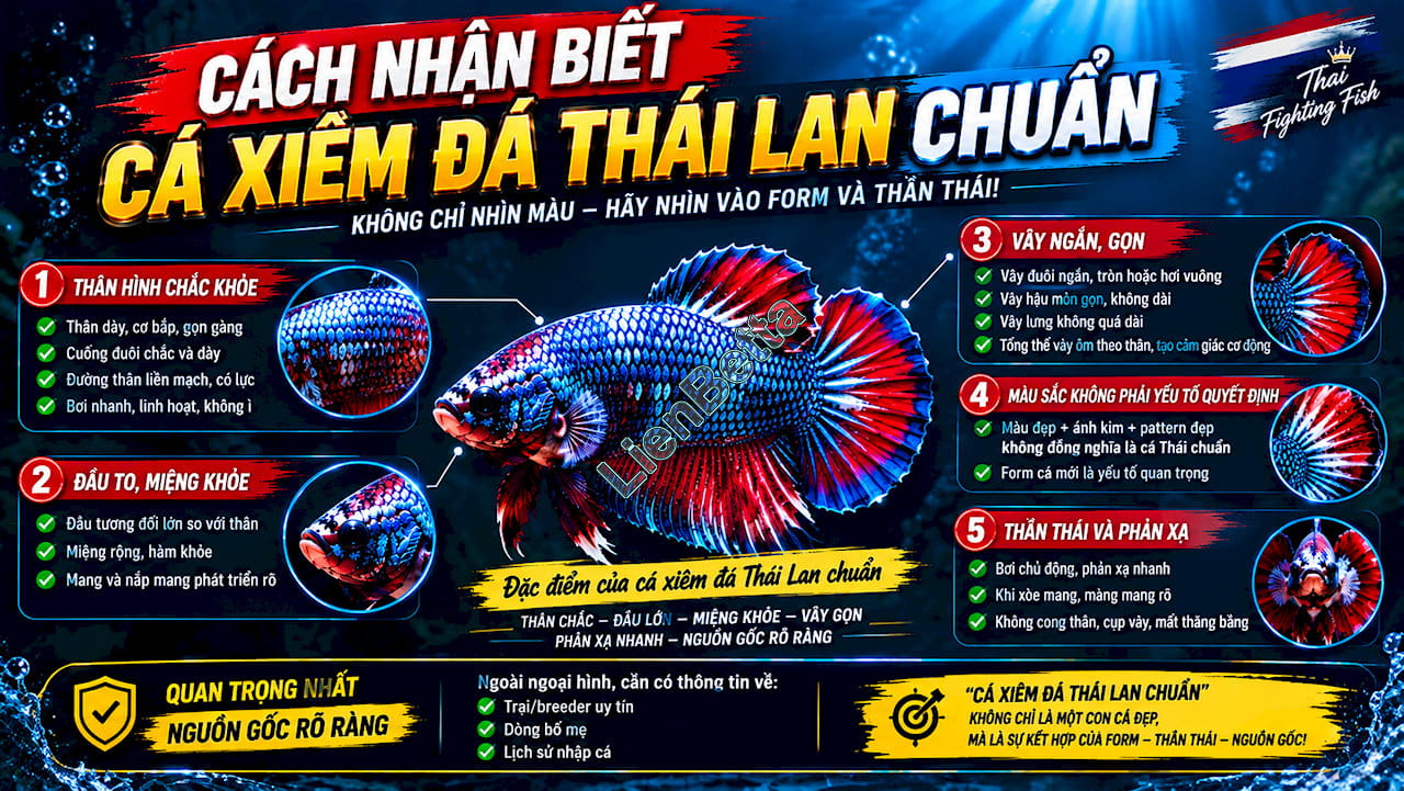 How to Identify Authentic Thai Fighting Betta Fish
