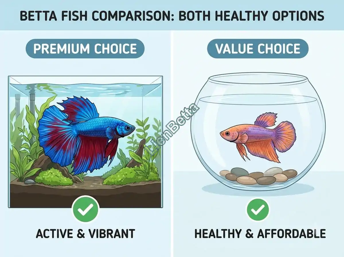 Có Nên Mua Cá Xiêm Giá Rẻ? 2 Should You Buy Cheap Betta Fish?
